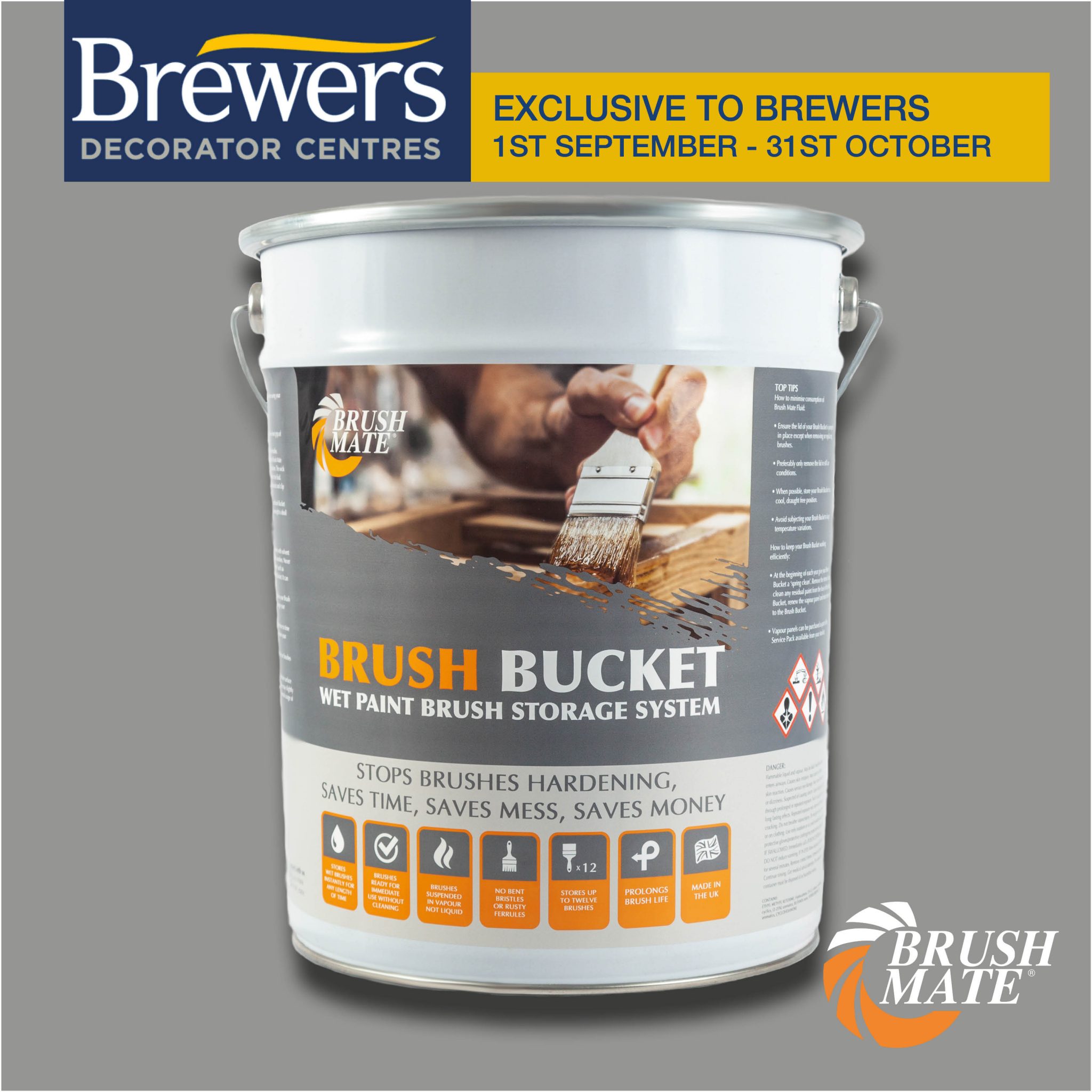 Exciting News, Brush Mate have launched a NEW product…. The Brush